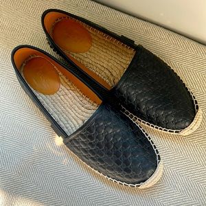 Gucci leather espadrilles